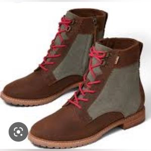 TOMS Nolita Women Lace Up Ankle Booties (Size 9.5)  ONLY WORN TWICE!